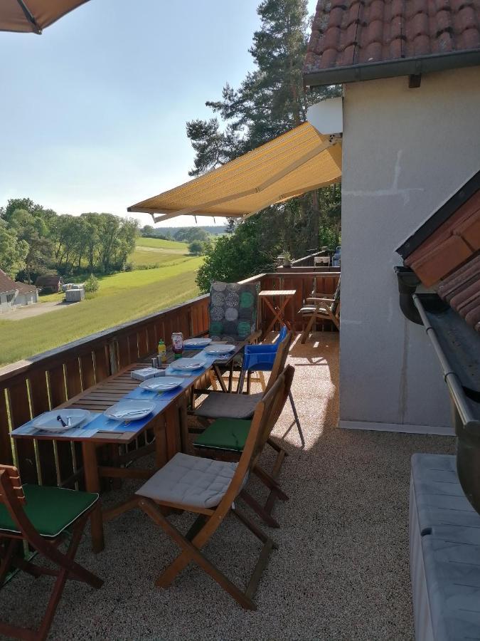 Ferienwohnung Fraenkisches Seenland - Fewo Antje Mitteleschenbach Exteriör bild